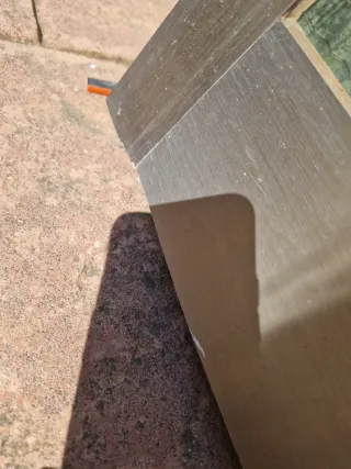 Hoja de puerta Exterior Aluminio con Cristal