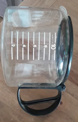 Jarra cafetera goteo cristal 10 tazas