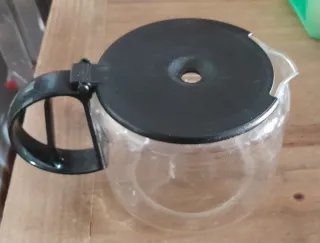 Jarra cafetera goteo cristal 10 tazas