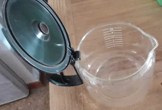 Jarra cafetera goteo cristal 10 tazas