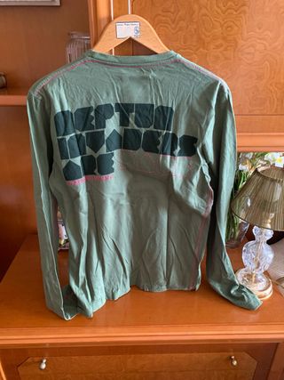 Camiseta Zara Hombre Manga Larga