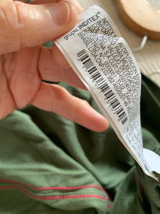 Camiseta Zara Hombre Manga Larga