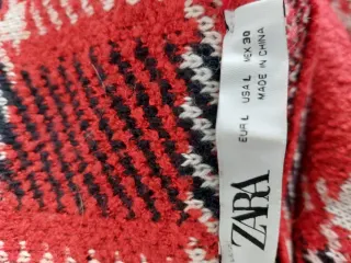 Jersey Zara Cuadros Rojo
