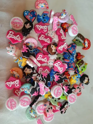 Lotto 70 Charm Scarpe Barbie Stitch Harry Potter