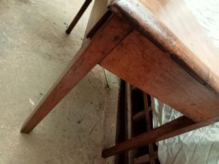 ANTIGUA MESA TOCINERA ALAMO BUEN ESTADO