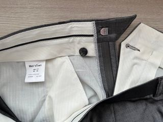 Traje de hombre plateado