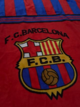 Manta FC Barcelona Suave marca manterol