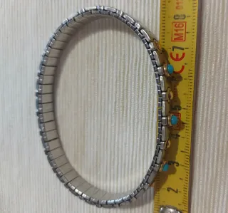 Bracciale Oro Giallo 750 con Turchese