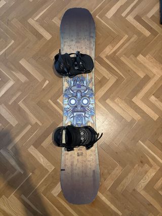 Tabla Snowboard + Fijaciones + Funda