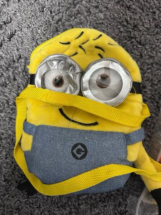 Mochila Minions Peluche y minions