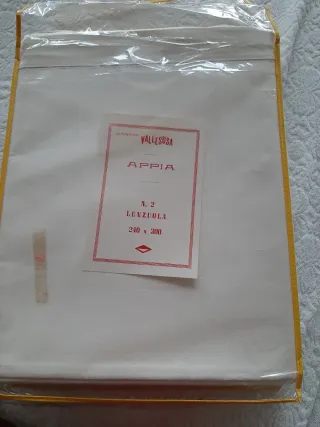 2 Lenzuola Cotonificio Vallesusa Appia