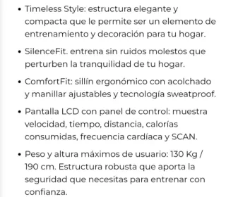 Bici Cecotec Drumfit Indoor 7000 Magno