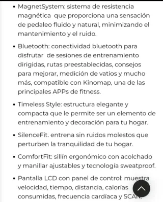 Bici Cecotec Drumfit Indoor 7000 Magno