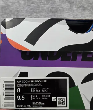 Nike Air Zoom Spiridon SP Undefeated