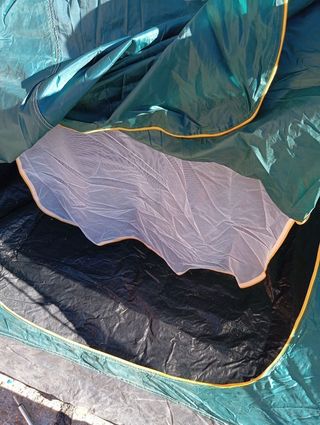 Carpa 4-5 personas Aluminizada Verde impermeable