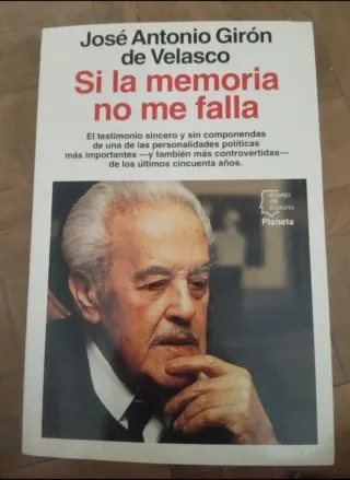 Libro si la memoria no me falla  José Antonio