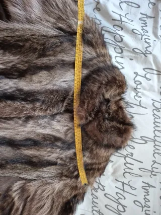 Cazadora de pelo Zorro