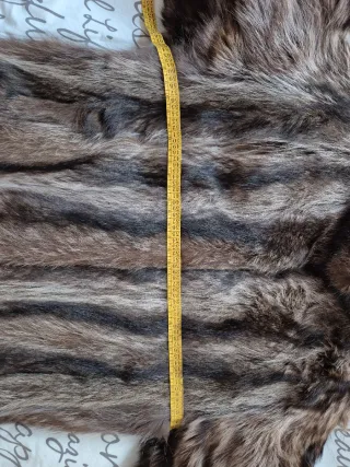 Cazadora de pelo Zorro