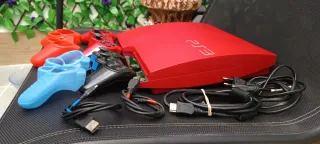 Consola PS3 Edición Roja + 2 Mandos