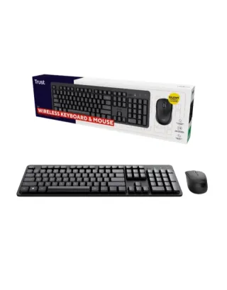 Teclado y Ratón Inalámbrico Trust Negro bluetooth