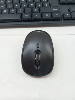 Teclado y Ratón Inalámbrico Trust Negro bluetooth