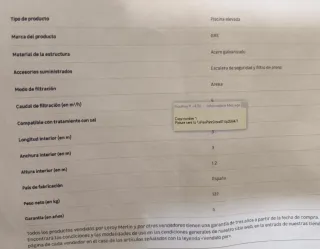 Piscina GRE Acero Antracita Redonda 3m x 1,2m