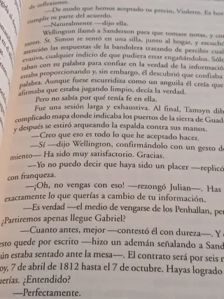 Libro novela romántica  histórica