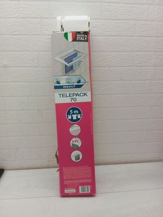 Tendedero plegable blanco GIMI