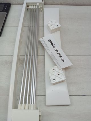 Tendedero plegable blanco GIMI