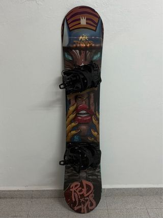Tabla Snowboard Airtracks 152 + Fijaciones Flow