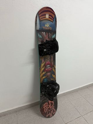 Tabla Snowboard Airtracks 152 + Fijaciones Flow