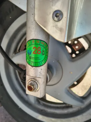 Honda 125 Maxi Scooter - ITV Recién Pasada