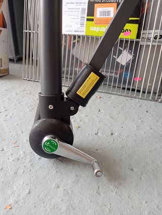 Sombrilla Parasol de terraza con manivela