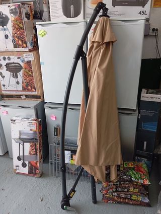 Sombrilla Parasol de terraza con manivela