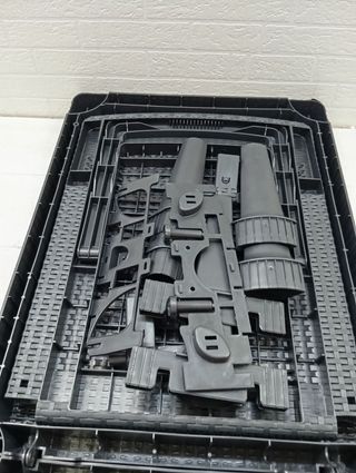 Lettino da Giardino Pieghevole Nero