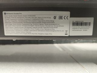 Patinete Eléctrico Xiaomi Mi electric Scooter PRO