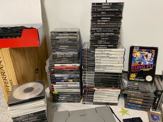 Nintendo Nes, PlayStation I, Game Boy.