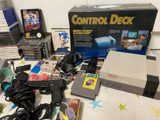 Nintendo Nes, PlayStation I, Game Boy.