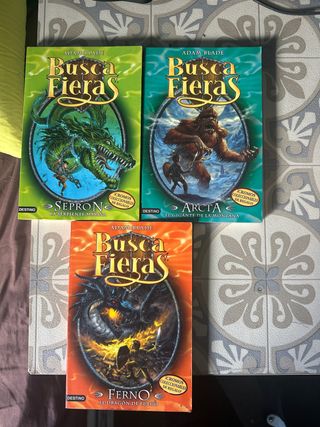 Buscafieras 3 libros por 10€