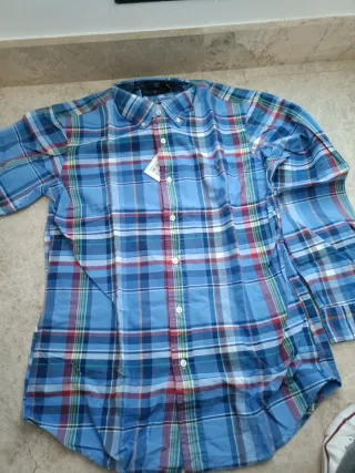 Camisa Polo Ralph Lauren Hombre Manga Larga