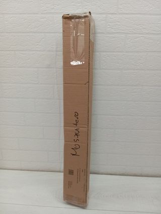 Cortina mosquitera gris 120 x 250 cm