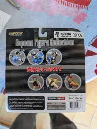 Figura Capcom Cammy Green Street Fighter