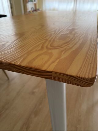 Mesa Comedor Madera y Metal