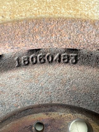 Disco Freno delantero Cadillac SRX ref: 18060483