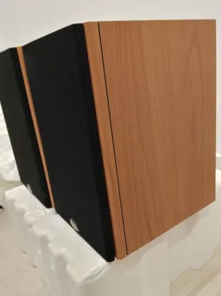 Altavoces Gale Marrones y Dorados