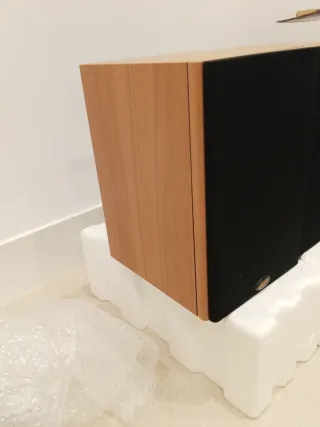 Altavoces Gale Marrones y Dorados