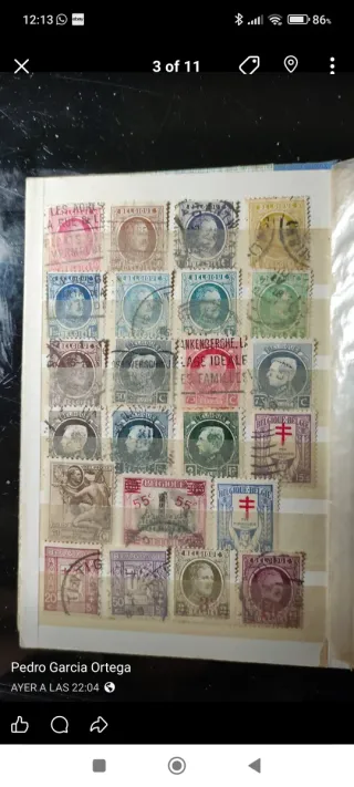 Gran lote sellos Bélgica