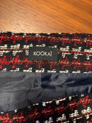 Falda KOOKAÏ tweed multicolor