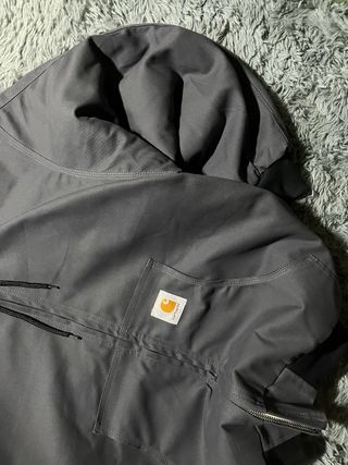 Chaqueta Carhartt Gris Capucha VINTAGE WIP M 90’s