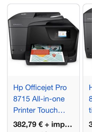 Impresora HP OfficeJet Pro 8715 Multifunción